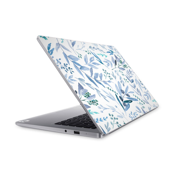 Anis Illustration Bloomers Blue Eucalyptus Vinyl Sticker Skin Decal Cover for Xiaomi Mi NoteBook 14 (2020)
