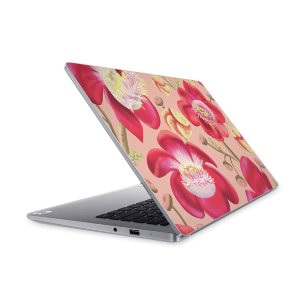 Anis Illustration Bloomers Red Flowers Vinyl Sticker Skin Decal Cover for Xiaomi Mi NoteBook 14 (2020)