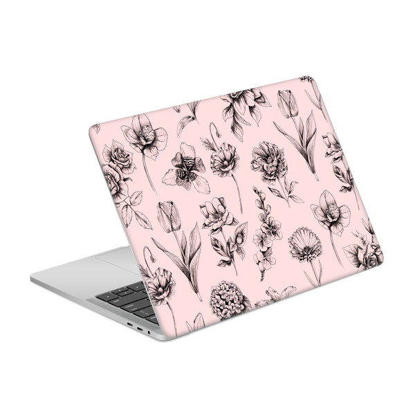Anis Illustration Bloomers Botany Vinyl Sticker Skin Decal Cover for Apple MacBook Pro 13" A1989 / A2159
