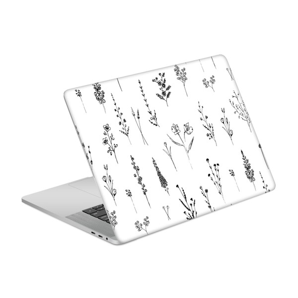 Anis Illustration Bloomers Wild Flowers Vinyl Sticker Skin Decal Cover for Apple MacBook Pro 15.4" A1707/A1990