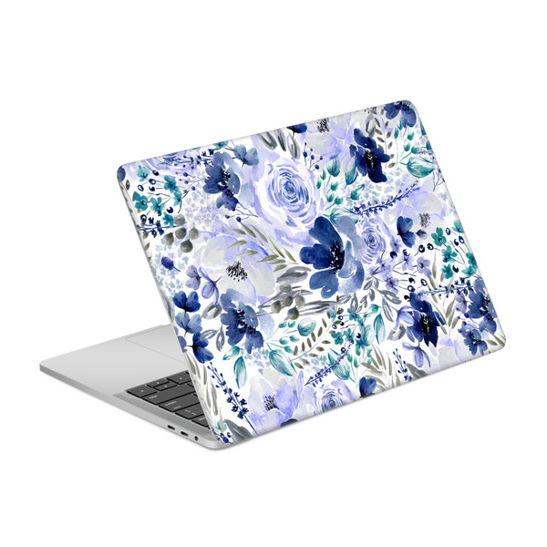 Anis Illustration Bloomers Indigo Vinyl Sticker Skin Decal Cover for Apple MacBook Pro 13.3" A1708