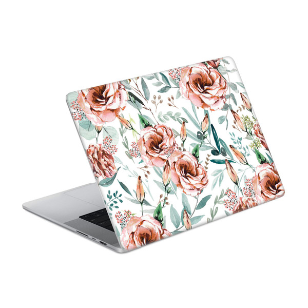 Anis Illustration Bloomers White Vinyl Sticker Skin Decal Cover for Apple MacBook Pro 14" A2442