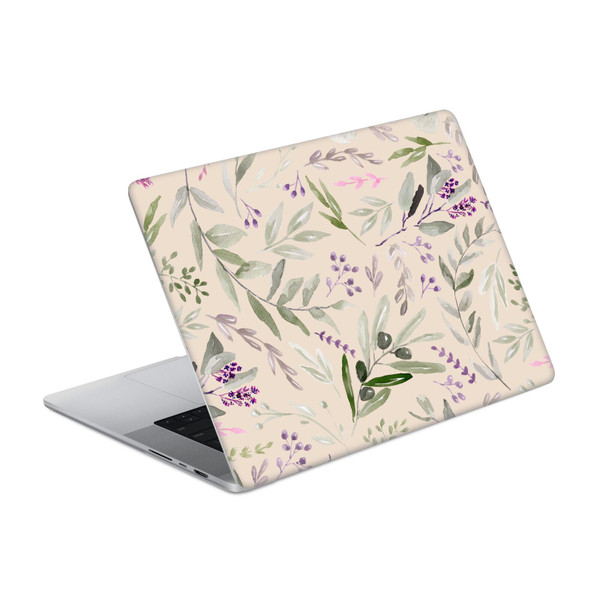 Anis Illustration Bloomers Pastel Blush Vinyl Sticker Skin Decal Cover for Apple MacBook Pro 16" A2485
