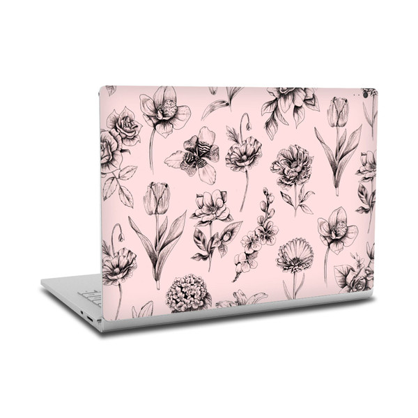 Anis Illustration Bloomers Botany Vinyl Sticker Skin Decal Cover for Microsoft Surface Book 2