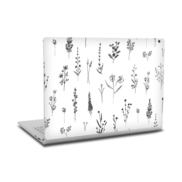 Anis Illustration Bloomers Wild Flowers Vinyl Sticker Skin Decal Cover for Microsoft Surface Book 2