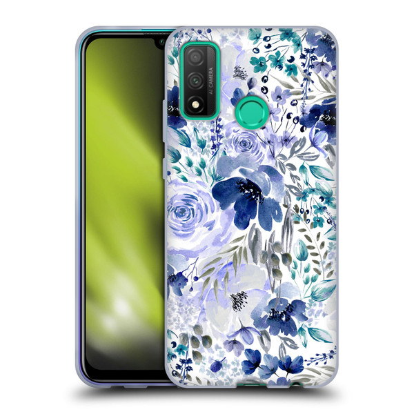 Anis Illustration Bloomers Indigo Soft Gel Case for Huawei P Smart (2020)