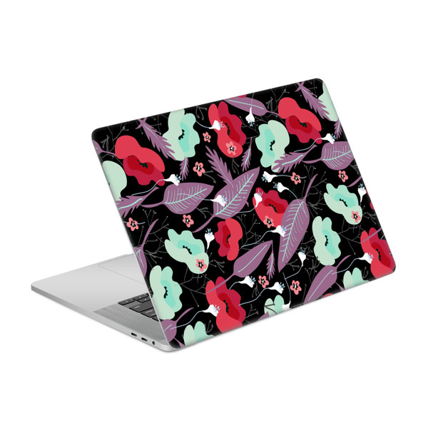 Anis Illustration Flower Pattern 3 Botanical Vinyl Sticker Skin Decal Cover for Apple MacBook Pro 16" A2141