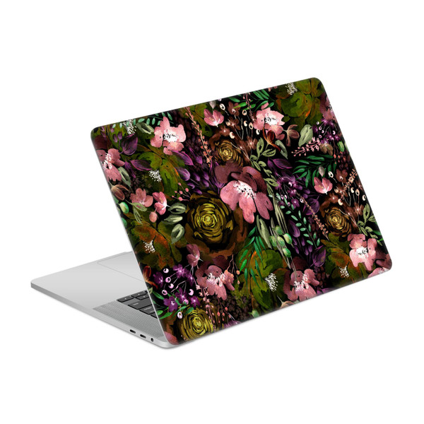 Anis Illustration Flower Pattern 3 Warm Floral Chaos Vinyl Sticker Skin Decal Cover for Apple MacBook Pro 16" A2141