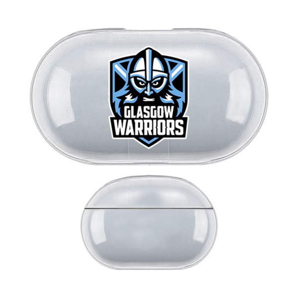 Glasgow Warriors Badge Logo Plain Clear Hard Crystal Cover for Samsung Galaxy Buds / Buds Plus