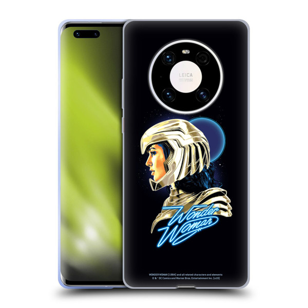 Wonder Woman 1984 80's Graphics Golden Armour 2 Soft Gel Case for Huawei Mate 40 Pro 5G