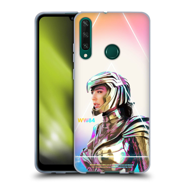 Wonder Woman 1984 80's Graphics Golden Armour 3 Soft Gel Case for Huawei Y6p