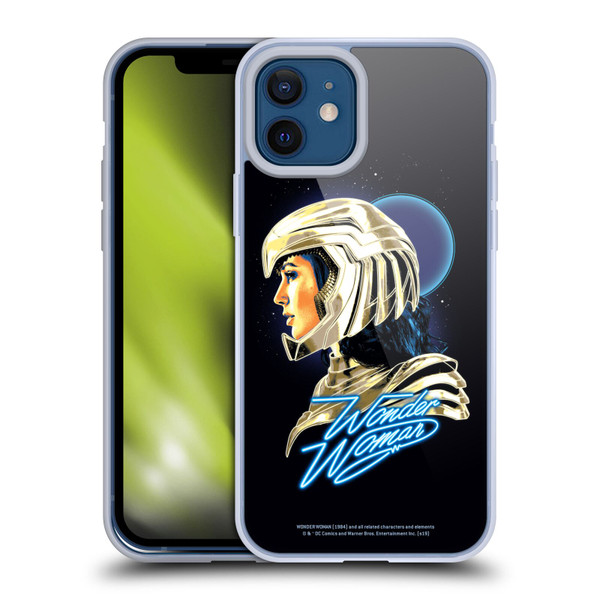 Wonder Woman 1984 80's Graphics Golden Armour 2 Soft Gel Case for Apple iPhone 12 / iPhone 12 Pro