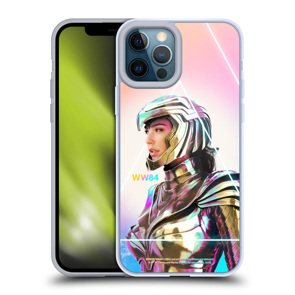Wonder Woman 1984 80's Graphics Golden Armour 3 Soft Gel Case for Apple iPhone 12 Pro Max