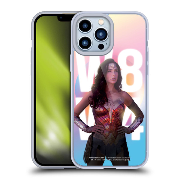 Wonder Woman 1984 80's Graphics Costume Soft Gel Case for Apple iPhone 13 Pro Max