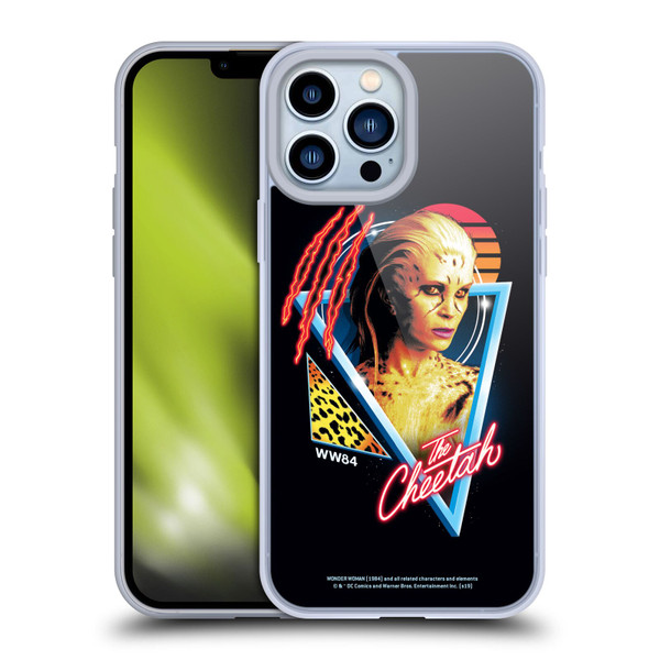 Wonder Woman 1984 80's Graphics The Cheetah Soft Gel Case for Apple iPhone 13 Pro Max