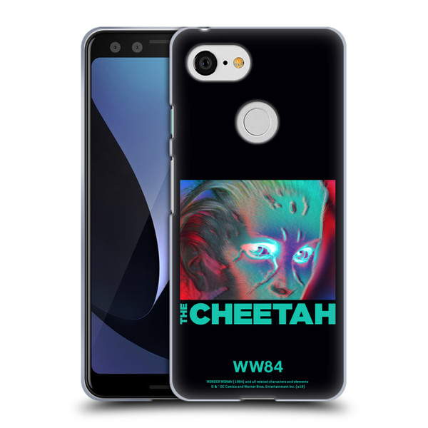 Wonder Woman 1984 80's Graphics The Cheetah 2 Soft Gel Case for Google Pixel 3
