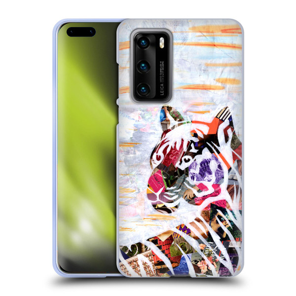 Artpoptart Animals Tiger Soft Gel Case for Huawei P40 5G