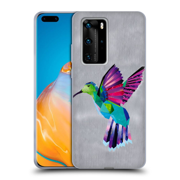Artpoptart Animals Hummingbird Soft Gel Case for Huawei P40 Pro / P40 Pro Plus 5G
