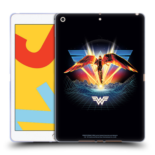 Wonder Woman 1984 80's Graphics Golden Armour Soft Gel Case for Apple iPad 10.2 2019/2020/2021