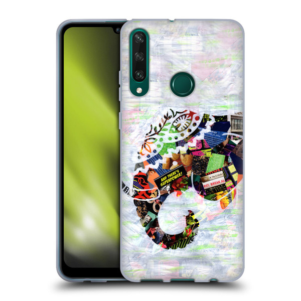 Artpoptart Animals Elephant Soft Gel Case for Huawei Y6p