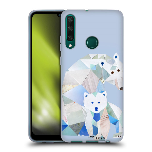 Artpoptart Animals Polar Bears Soft Gel Case for Huawei Y6p