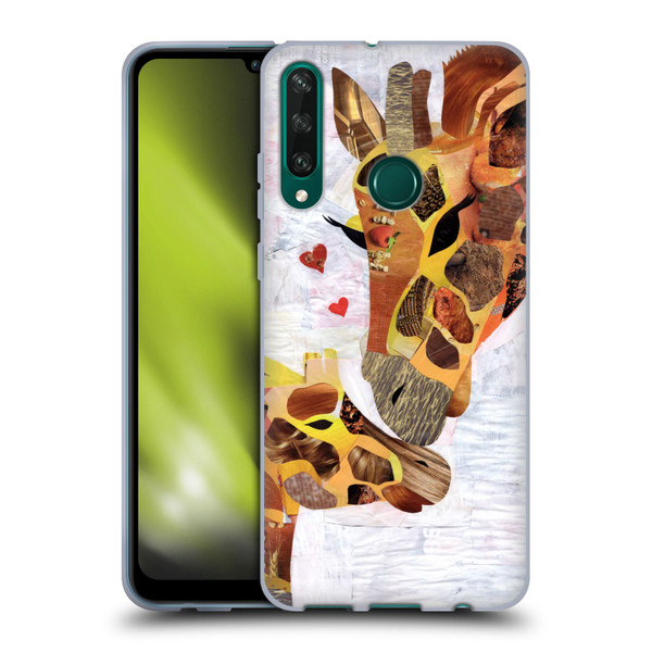 Artpoptart Animals Sweet Giraffes Soft Gel Case for Huawei Y6p