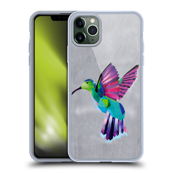 Artpoptart Animals Hummingbird Soft Gel Case for Apple iPhone 11 Pro Max