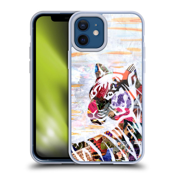 Artpoptart Animals Tiger Soft Gel Case for Apple iPhone 12 / iPhone 12 Pro