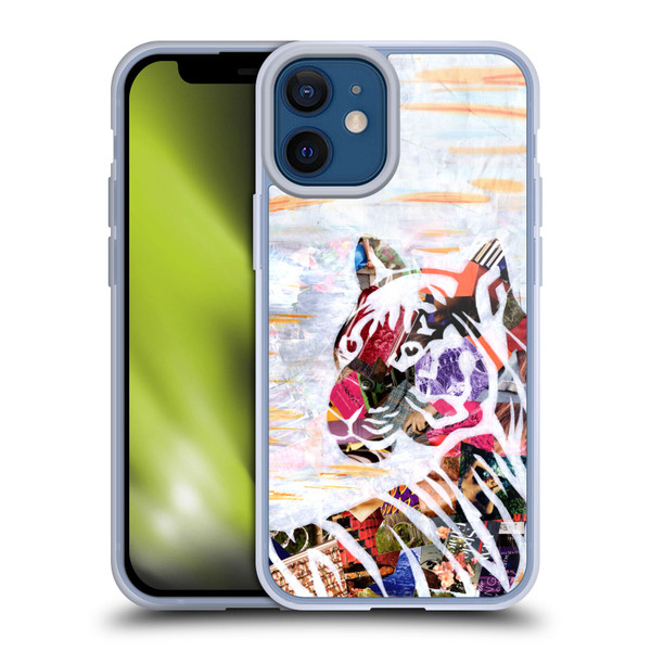 Artpoptart Animals Tiger Soft Gel Case for Apple iPhone 12 Mini