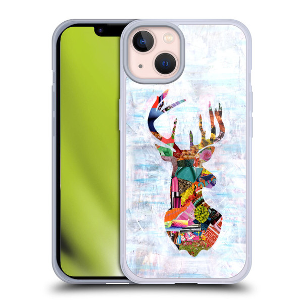 Artpoptart Animals Deer Soft Gel Case for Apple iPhone 13