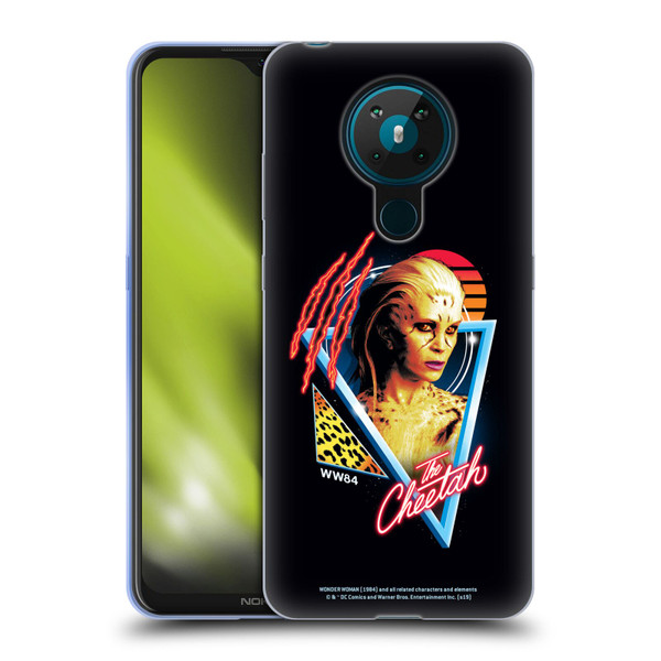 Wonder Woman 1984 80's Graphics The Cheetah Soft Gel Case for Nokia 5.3