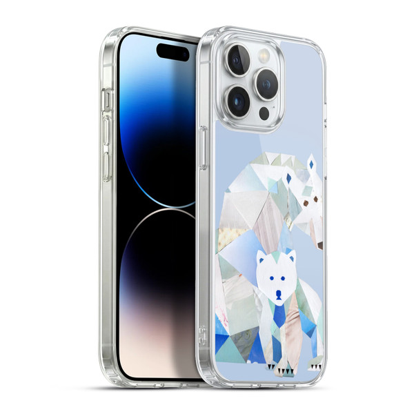 Artpoptart Animals Polar Bears Soft Gel Case for Apple iPhone 13 Pro Max & MagSafe