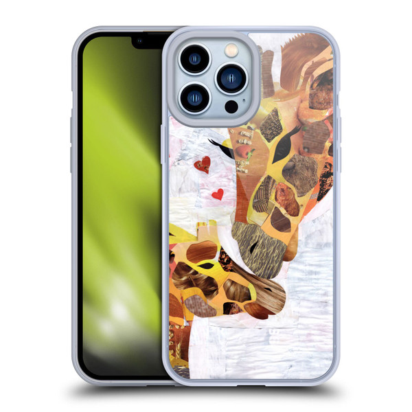 Artpoptart Animals Sweet Giraffes Soft Gel Case for Apple iPhone 13 Pro Max