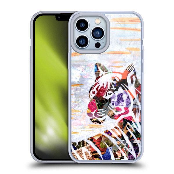 Artpoptart Animals Tiger Soft Gel Case for Apple iPhone 13 Pro Max