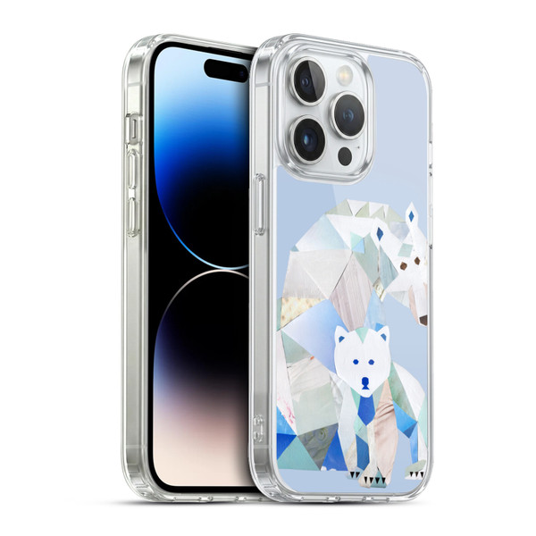 Artpoptart Animals Polar Bears Soft Gel Case for Apple iPhone 13 Pro & MagSafe