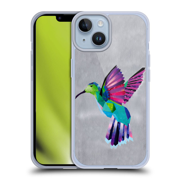 Artpoptart Animals Hummingbird Soft Gel Case for Apple iPhone 14