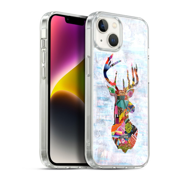 Artpoptart Animals Deer Soft Gel Case for Apple iPhone 14 Plus & MagSafe
