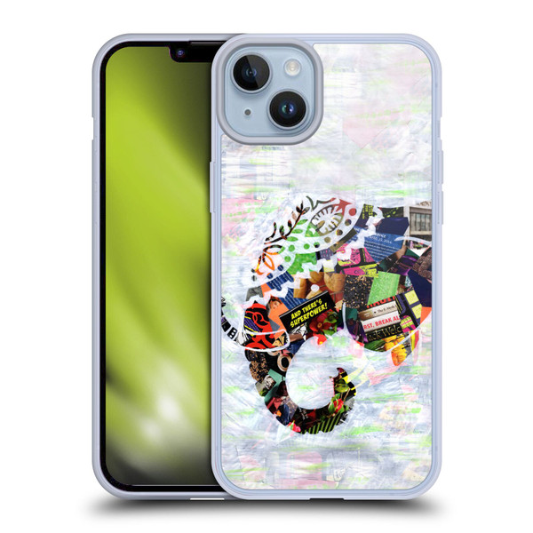 Artpoptart Animals Elephant Soft Gel Case for Apple iPhone 14 Plus