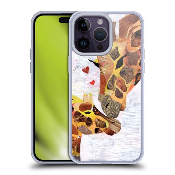 Artpoptart Animals Sweet Giraffes Soft Gel Case for Apple iPhone 14 Pro Max