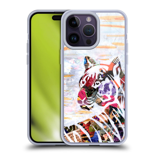 Artpoptart Animals Tiger Soft Gel Case for Apple iPhone 14 Pro Max