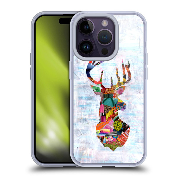 Artpoptart Animals Deer Soft Gel Case for Apple iPhone 14 Pro