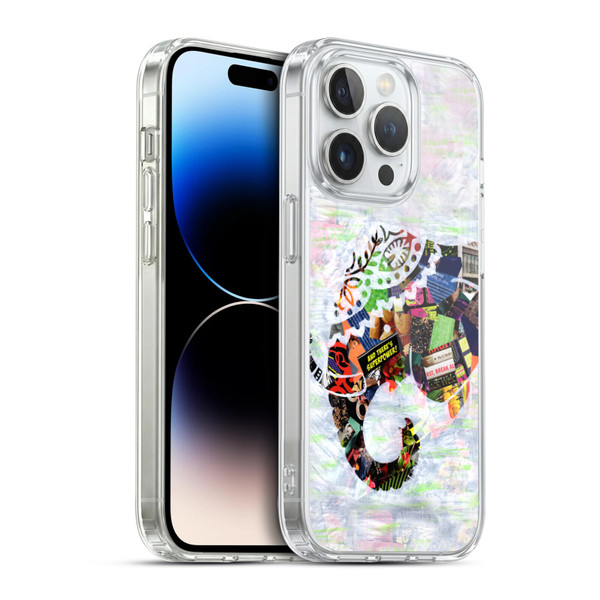Artpoptart Animals Elephant Soft Gel Case for Apple iPhone 14 Pro & MagSafe