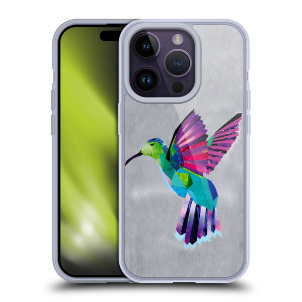 Artpoptart Animals Hummingbird Soft Gel Case for Apple iPhone 14 Pro