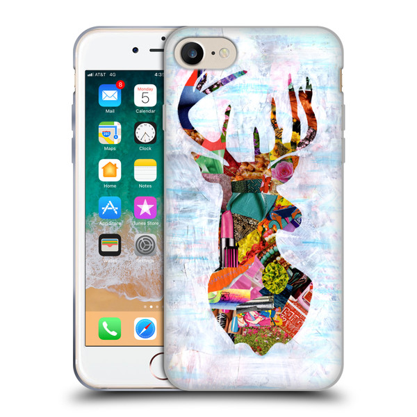 Artpoptart Animals Deer Soft Gel Case for Apple iPhone 7 / 8 / SE 2020 & 2022