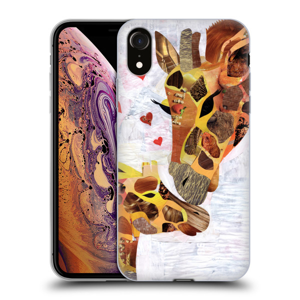 Artpoptart Animals Sweet Giraffes Soft Gel Case for Apple iPhone XR
