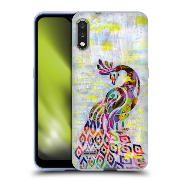 Artpoptart Animals Peacock Soft Gel Case for LG K22