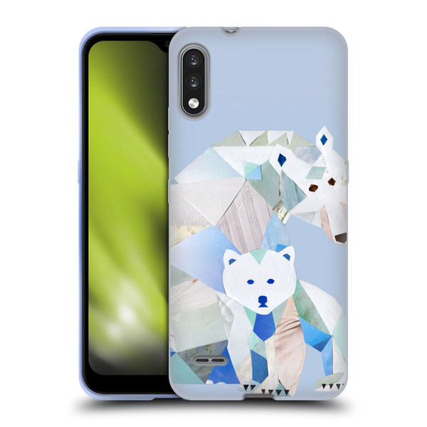 Artpoptart Animals Polar Bears Soft Gel Case for LG K22
