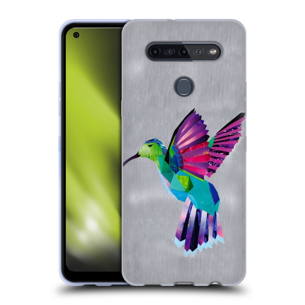 Artpoptart Animals Hummingbird Soft Gel Case for LG K51S