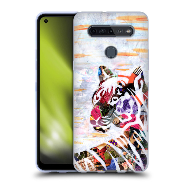 Artpoptart Animals Tiger Soft Gel Case for LG K51S