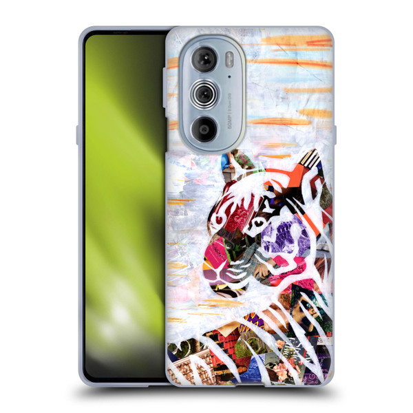 Artpoptart Animals Tiger Soft Gel Case for Motorola Edge X30